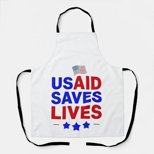 USAID Saves Lives US Agency International Developm Apron (Front)