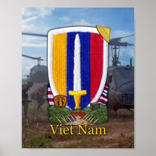 USARV Vietnam Nam War Patch Print
