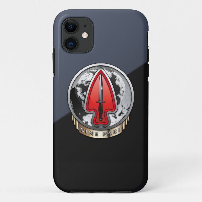 USASOC [New DUI] Case-Mate iPhone Case (Back)