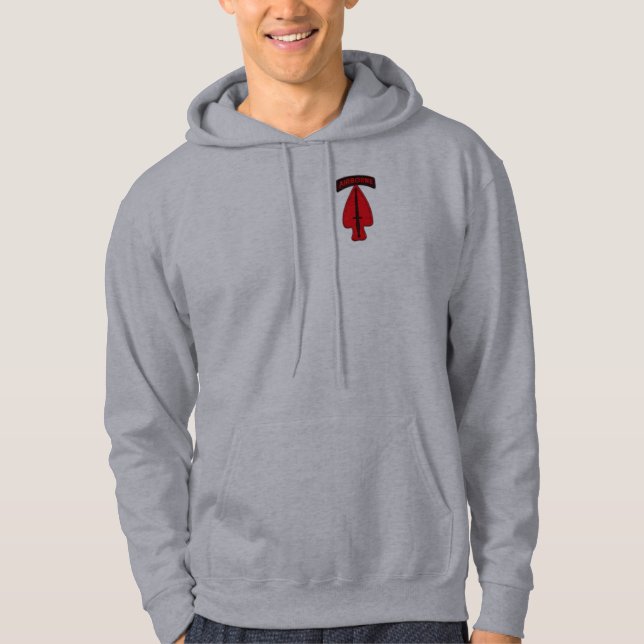 usasoc special operations command patch hoodie (Front)