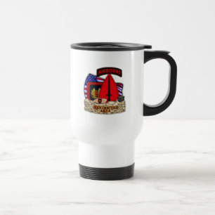 USASOC special operations command patch mug. Travel Mug