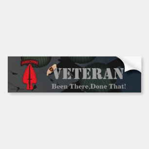usasoc special ops veterans vets bumper sticker