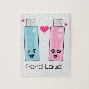 USB Flash Drive Love Jigsaw Puzzle