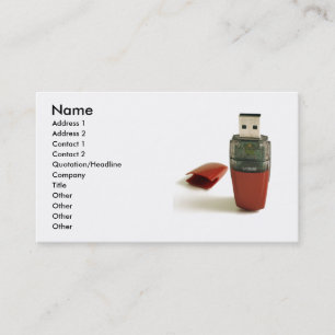 USB Flash pen Business Card