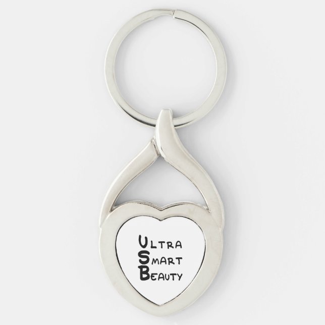 USB - Ultra Smart Beauty Key Ring (Front)