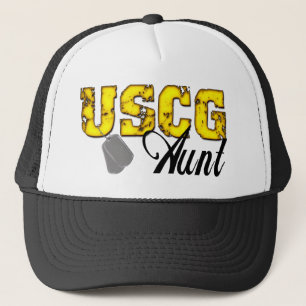 uscg99aunt trucker hat