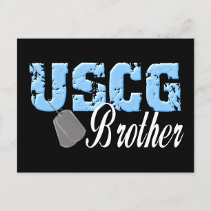 uscg99brother3blk postcard