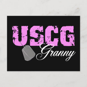 uscg99granny2blk postcard