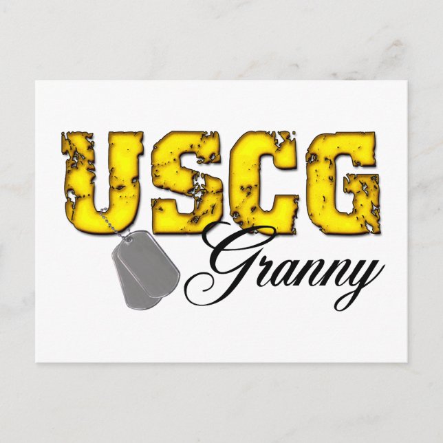 uscg99granny postcard (Front)