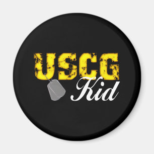uscg99kidblk magnet