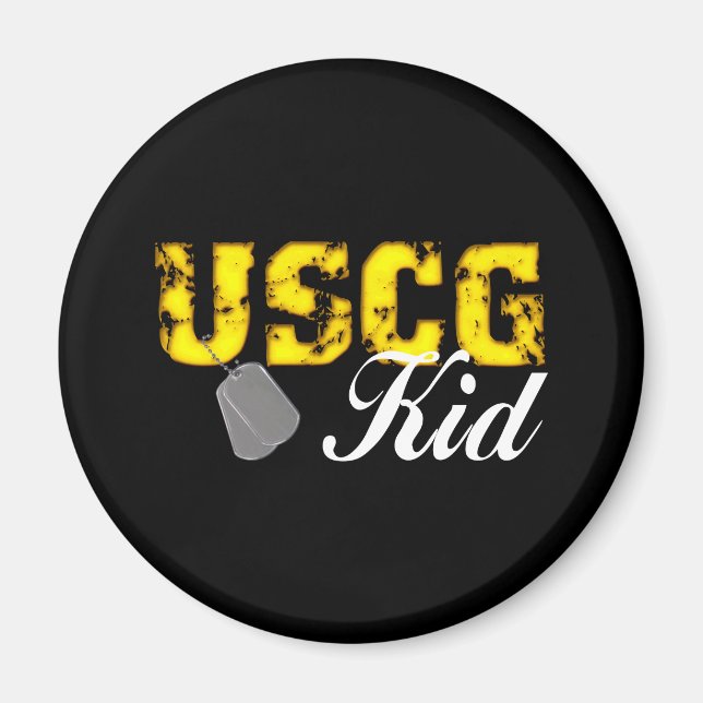 uscg99kidblk magnet (Front)