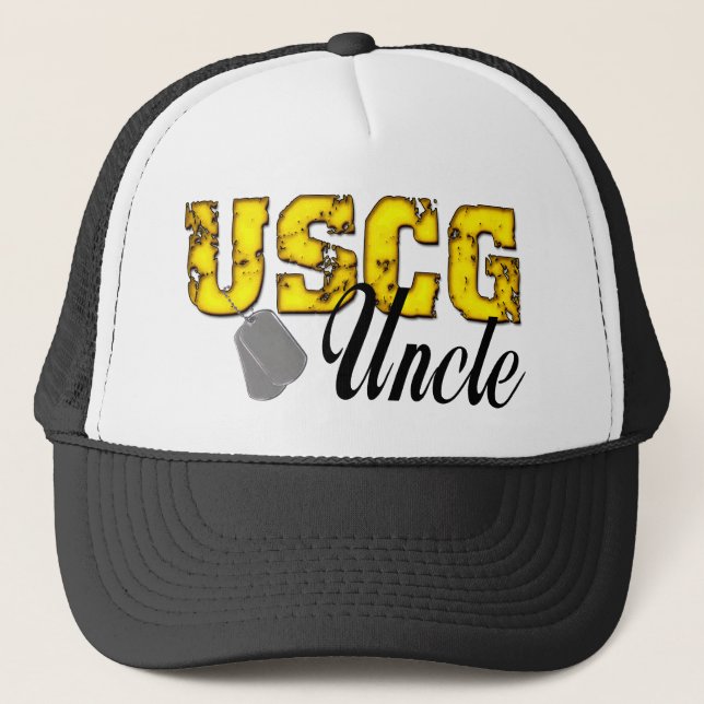uscg99uncle trucker hat (Front)