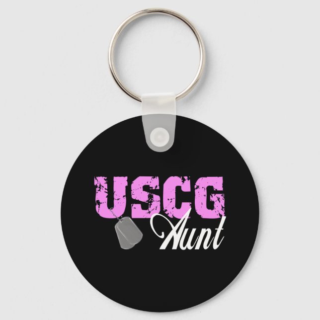 USCG Aunt Key Ring (Front)