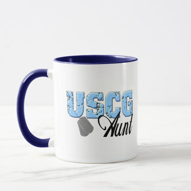 USCG Aunt Mug (Left)