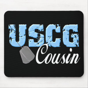 USCG Cousin Mouse Pad