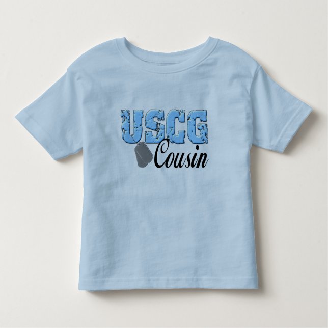 USCG Cousin Toddler T-Shirt (Front)