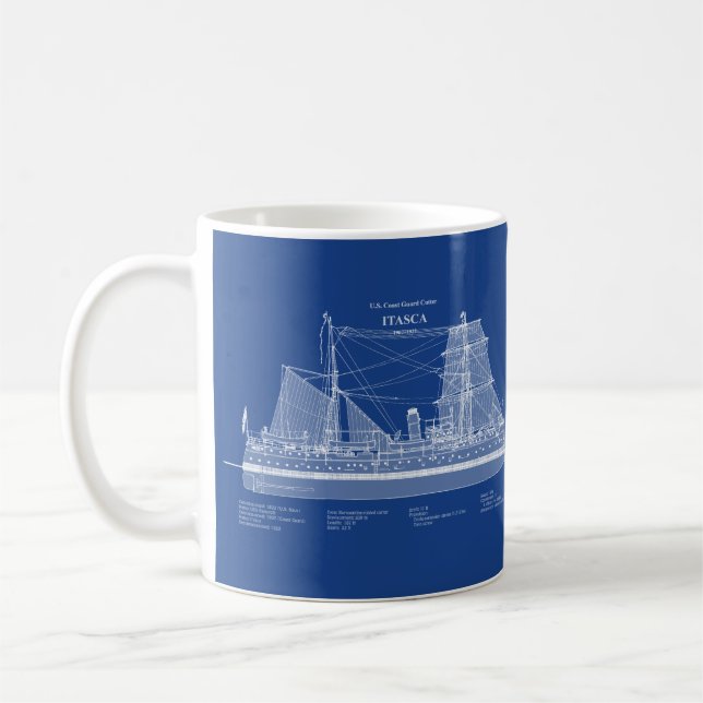 USCG Cutter Itasca - ABD Coffee Mug (Left)