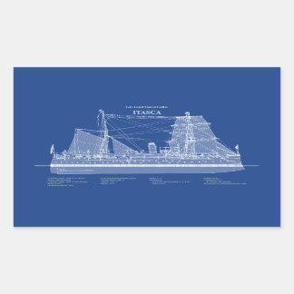 USCG Cutter Itasca - ABD Rectangular Sticker