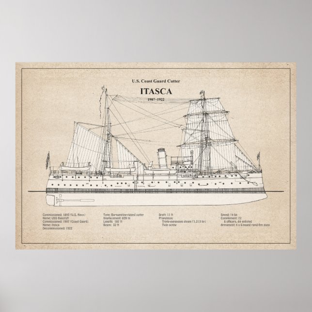 USCG Cutter Itasca - SBD Poster (Front)