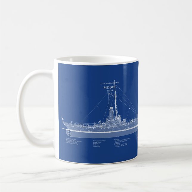 USCG Cutter Modoc wpg-46 - ABD Coffee Mug (Left)
