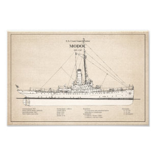 USCG Cutter Modoc wpg-46 - SBD Photo Print