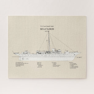USCG Cutter Sea Cloud wpg-284 - SBD Jigsaw Puzzle
