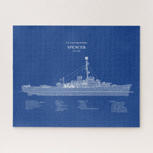 USCG Cutter Spencer wpg-36 - ABD Jigsaw Puzzle
