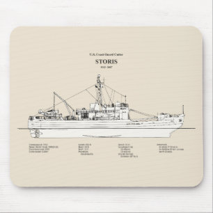 USCG Cutter Storis wmec-38 - SBD Mouse Pad