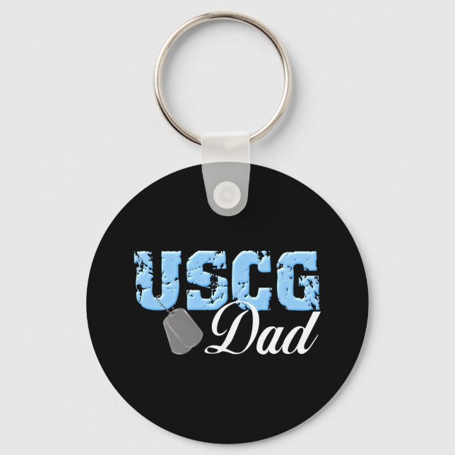 USCG Dad Key Ring (Front)