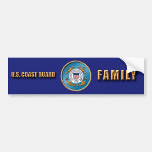 USCG Family Bumper Sticker