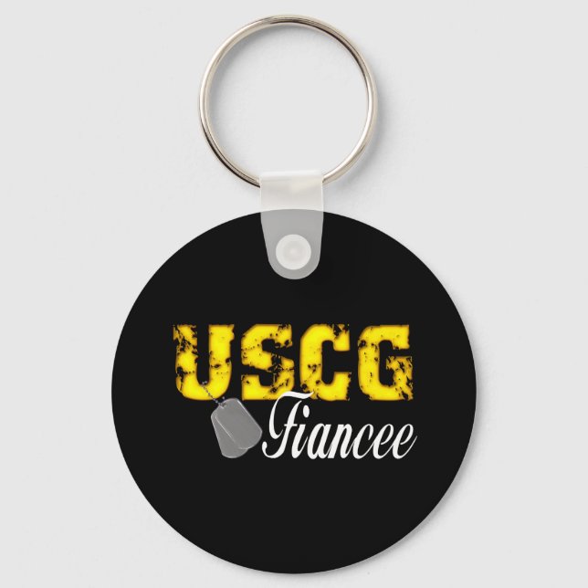 USCG Fiancee Key Ring (Front)