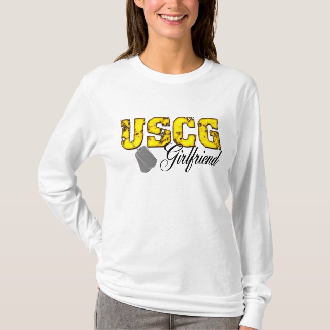 USCG Girlfriend T-Shirt (Front)