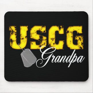 USCG Grandpa Mouse Pad