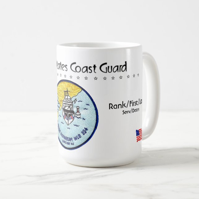 USCG Hornbeam WLB-394 Coffee Mug (Front Right)
