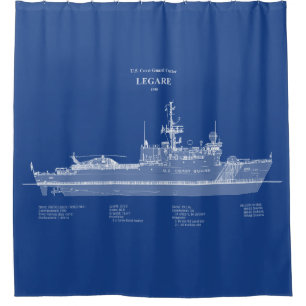 USCG Legare wmec-912 – ABD Shower Curtain