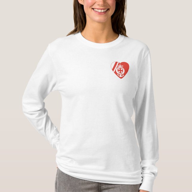 USCG Moms' Division Long Sleeve T-shirt (Front)