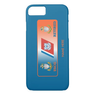 USCG Retired SCPO Shield Custom iPhone 7 Case