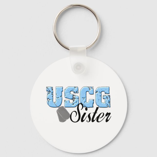 USCG Sister Key Ring (Front)