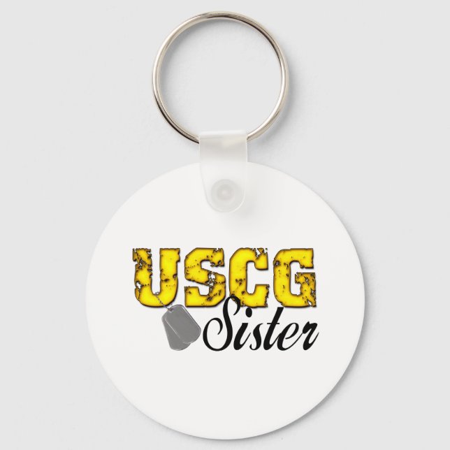 USCG Sister Key Ring (Front)