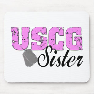 USCG Sister Mouse Pad