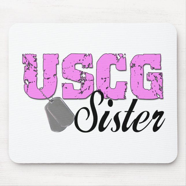 USCG Sister Mouse Pad (Front)