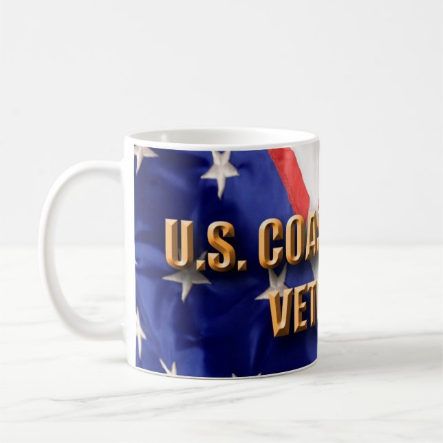 USCG VETERAN MUG (Left)