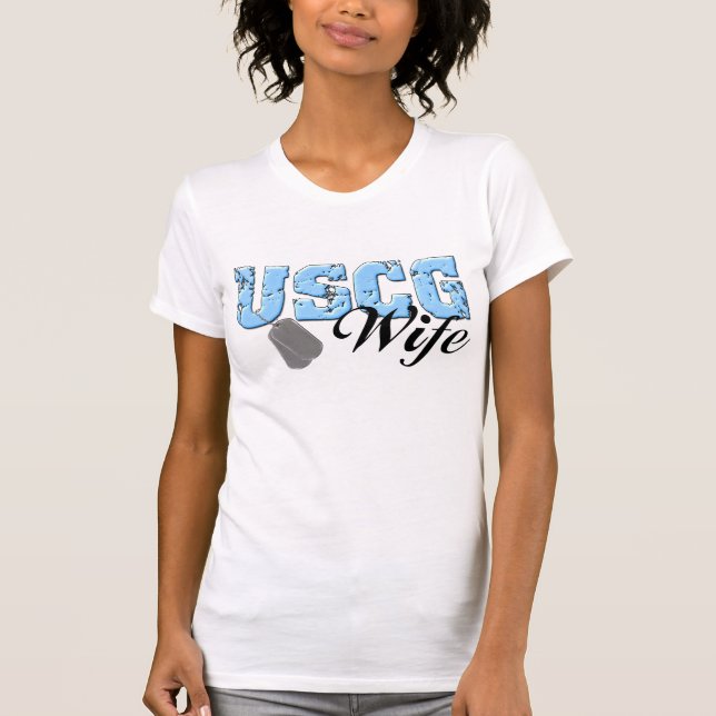USCG Wife T-Shirt (Front)