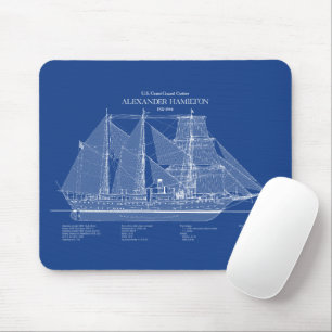 USCGC Alexander Hamilton wix-272 – ABD Mouse Pad