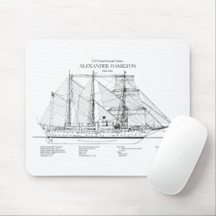 USCGC Alexander Hamilton wix-272 - SBD Mouse Pad