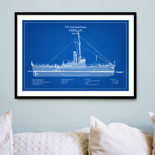 USCGC Chelan - ABD Poster