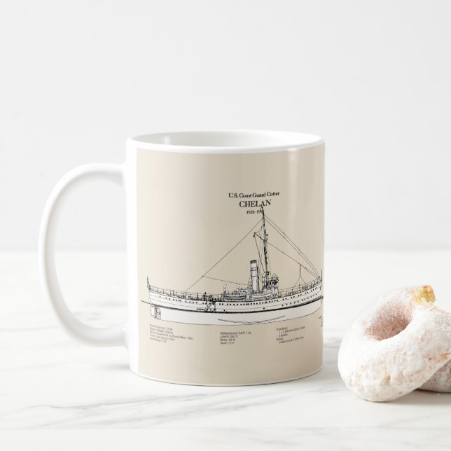 USCGC Chelan - SBD Coffee Mug (With Donut)