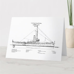 USCGC Chelan - SBD Thank You Card