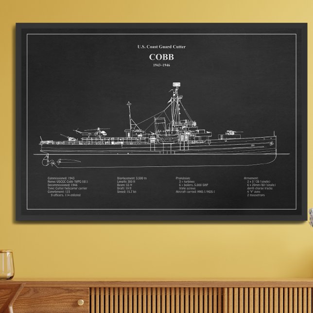 USCGC Cobb wpg-181 – PD Photo Print (Creator Uploaded)