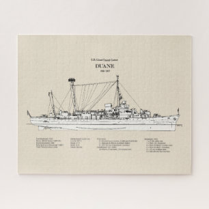 USCGC Duane wpg-33 - SBD Jigsaw Puzzle